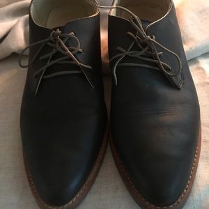 Nisolo James Leather Oxford Black Sz 8.5